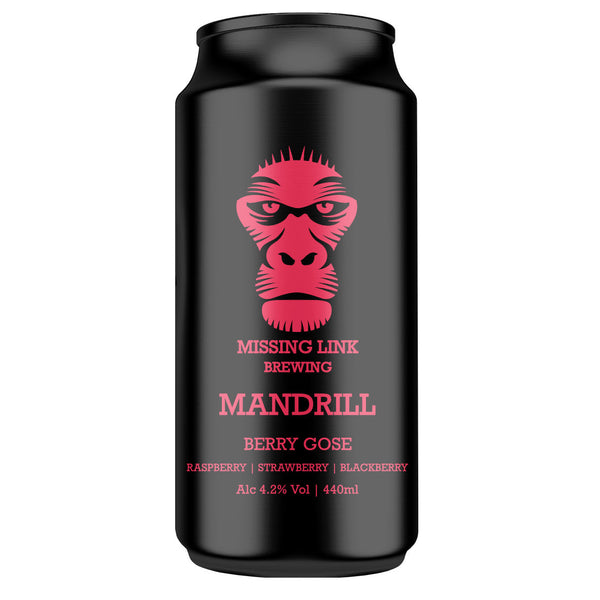 MANDRILL BERRY GOSE 440ml 4.2%