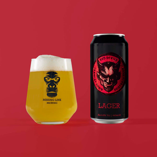 RED DEVILS LAGER 440ml 4.5%