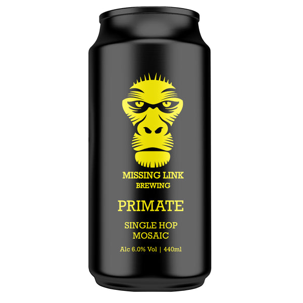 PRIMATE SINGLE HOP MOSAIC 440ml 6.0%